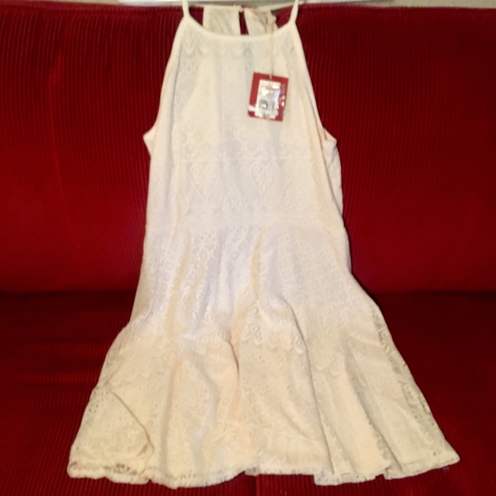 Mossimo Supply Co. Lace Two Layer Dress Sz L